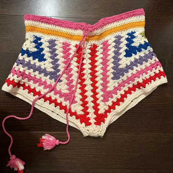 Farm Rio Crochet Shorts